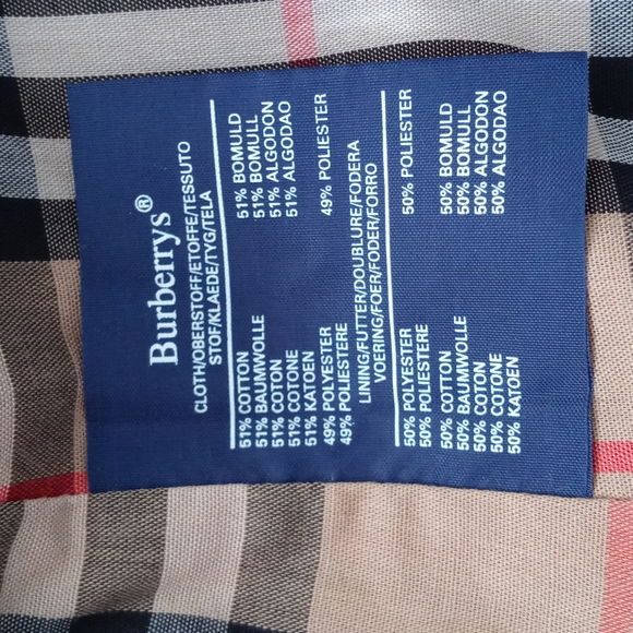 💎VTG Burberry💎 - Men's Classic Trench Coat w/Removeable Wool/Camel Hair Lining - Picture 16 of 16